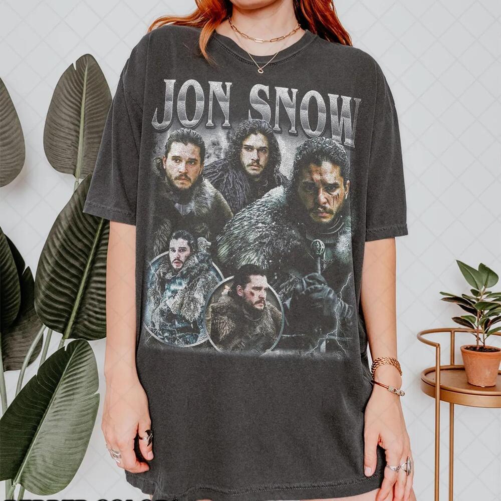 Jon Snow Graphic Game Of Thrones Fan T Shirt
